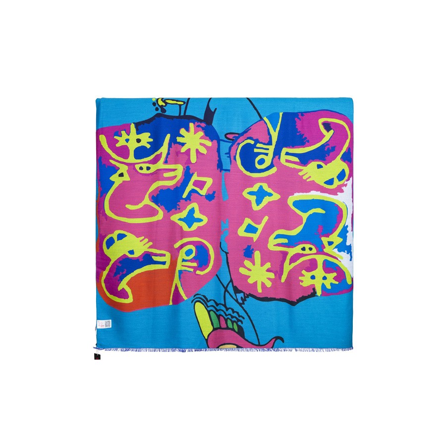 民族风仿羊绒披肩